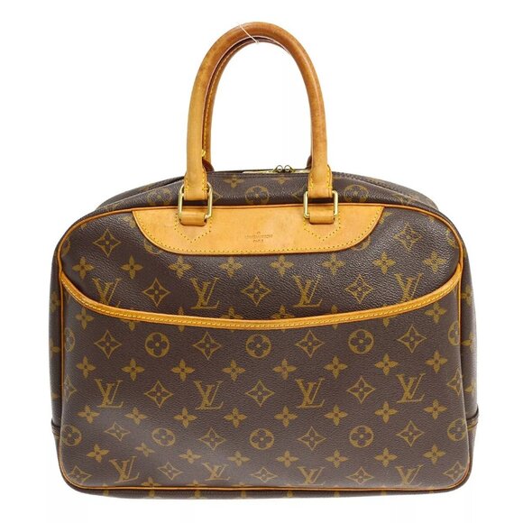 Louis Vuitton MONOGRAM DEAUVILLE BOWLING VANITY HANDBAG - Picture 1 of 11